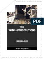 Witch Persecutions. George L. Burr