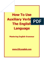 How To Use Auxiliary Verbs in The English Language