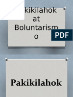 Pakikilahok at Boluntarismo