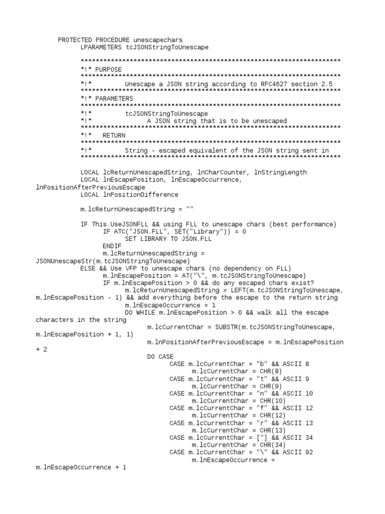Visualfox-Json - Parte7 | PDF | Parameter (Computer Programming ...