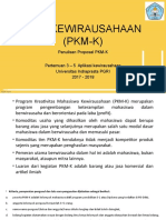 3. Penulisan Proposal PKM-KEWIRAUSAHAAN (PKM-K)