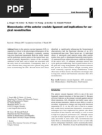 Download Bio Mechanics of the Anterior Cruciate Ligament and Implications by ronny SN45834395 doc pdf