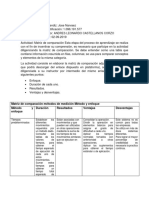 Actividad Matriz de Comparación