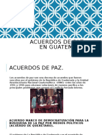 ACUERDOS DE PAZ EN GUATEMALA diapositivas