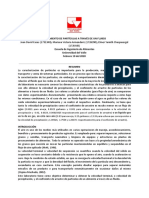 Movimiento de Particulas A Traves de Un Fluido - Casas - Victoria - Chaspuengal PDF