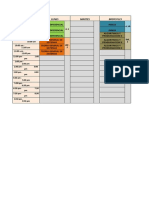 Horario Modelo