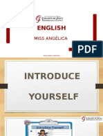 Introduce Yourself 1º y 2º L1