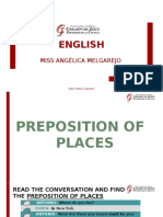 Preposition of Places L4 - High School