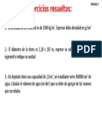 Ejercicios Resueltos - Semana 1