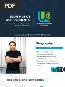 Elon Musk Achievements