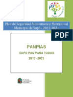 Plan Municipal de Seguridad Alimentaria y Nutricional Sopó 2013 2023 PDF