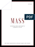 Monthly Applications in Strength Sport: The Best of Mass 2019-2020