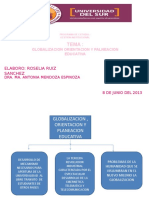 Globalizacion Orientacio y Plan Educativa