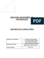Informe Preparación de Muestras Metalográficas PDF