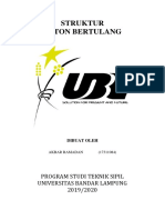 Akbar Ramadam - Uts - Struktur Beton Bertulang