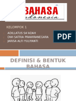 Presentasi Baahsa Indonesia