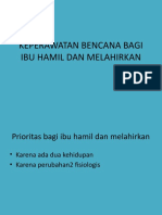 Keperawatan Bencana Bgi Ibu Hamil Dan Melahirkan