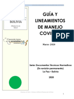 Guía y Lineamientos Covid-19 11-03-2020