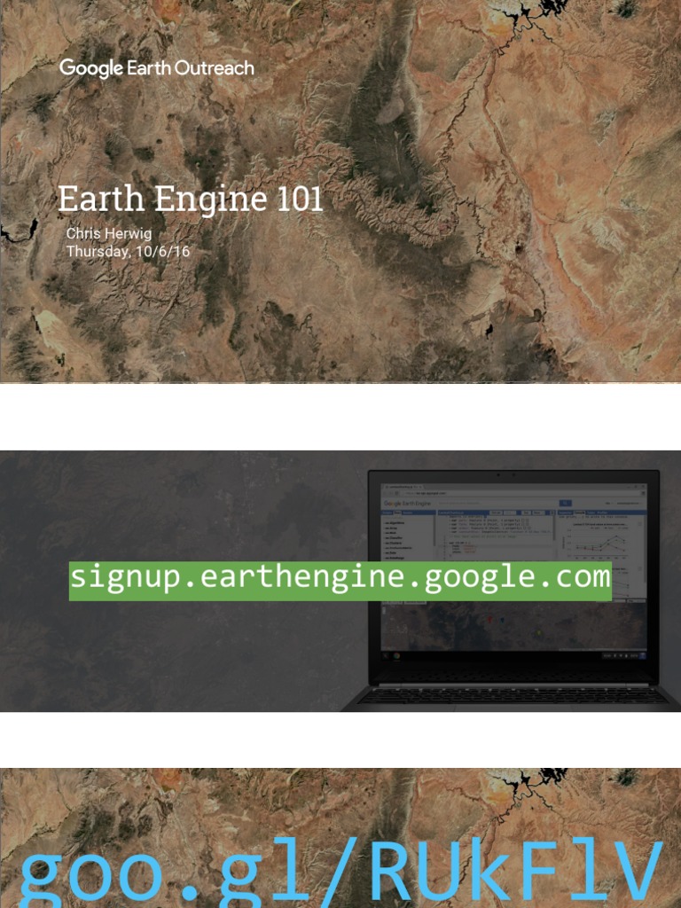 Introduction to Google Earth Engine | PDF | Geographic Data And ...
