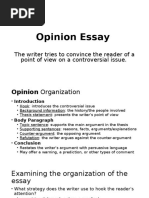 Opinion Essay