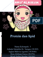 Protein Dan Lipid Kel 3