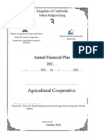 Annual Financial Plan - Form