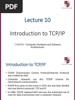 Introduction To TCP/IP: CT4005NI