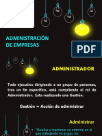 ¿Que Es Administración PDF