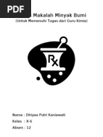 Download Makalah Minyak Bumi by Dhiyaa Putri Kaniawati SN45836743 doc pdf