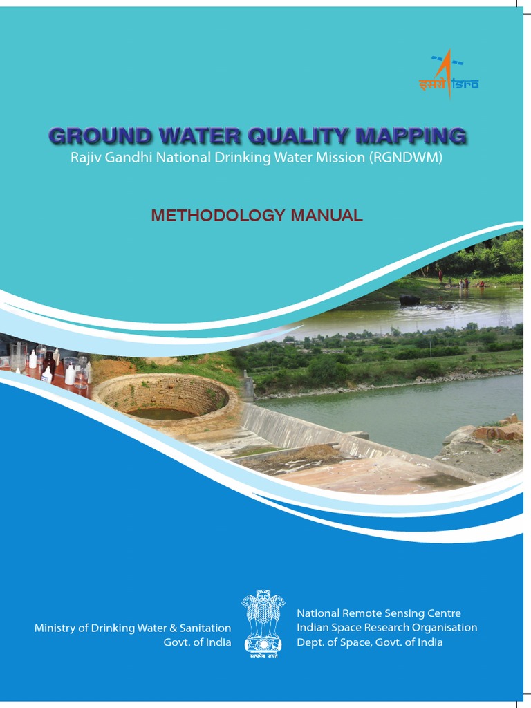 Ground Water Quality Mapping Manual | PDF | Water Quality | Groundwater