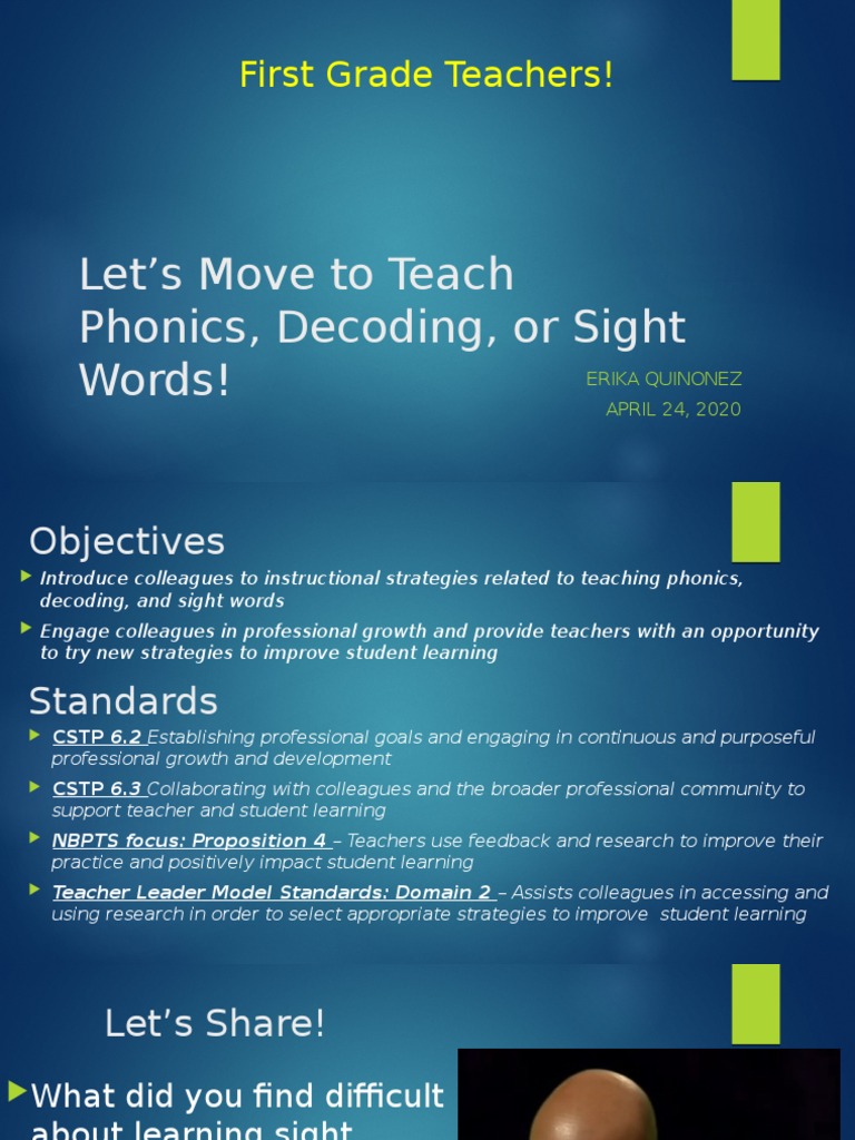Teacher Leader Project | PDF | Phonics | Reading Comprehension
