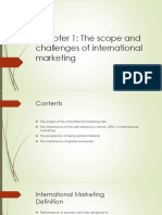 Chapter 1 - Scope and Challenge of International Marketing PDF
