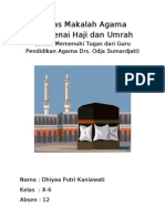 Makalah Agama Haji-Umrah