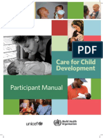 3.CCD - Participant - Manual - Child Care UNICEF