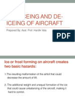 ANTI-ICE AND DE-ICE AIRCRAFT
