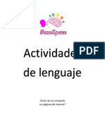 30 Actividades de Lenguaje PDF