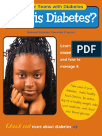 Youth Tips Diabetes NDEP PDF