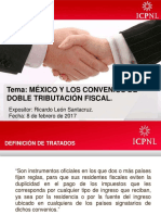 Mexico y Los Convenios de Doble Tributacion Fiscal