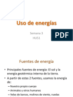 Energías renovables y combustibles fósiles en el Perú