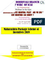 Package Scheme of Incentive - 2019