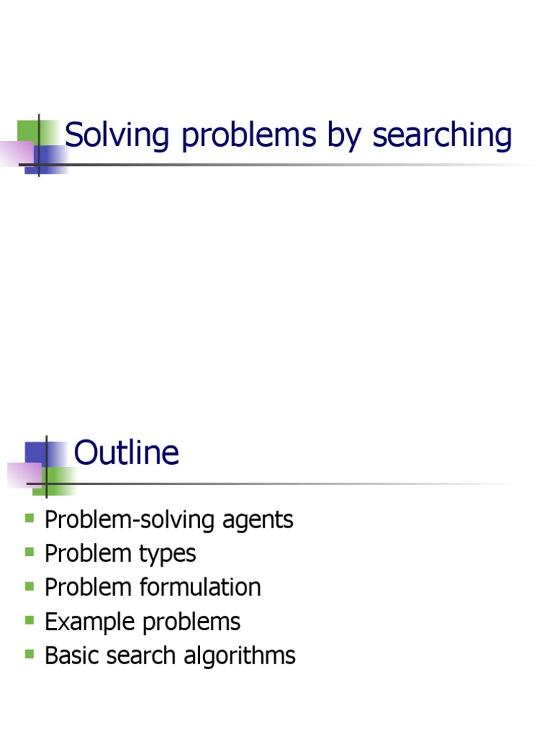AI Problem-Solving Search Strategies | PDF | Theoretical Computer ...