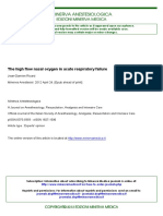 Ricard - Optiflow Review - Minerva Anestesiol 2012 - Ricard PDF