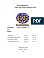 Struktur Serta Analisis Pasar Persaingan Monopolistik Dan Oligopoli PDF
