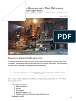 5 Main Harmonics Generators and Their Detrimental Effects On Industrial Applications PDF