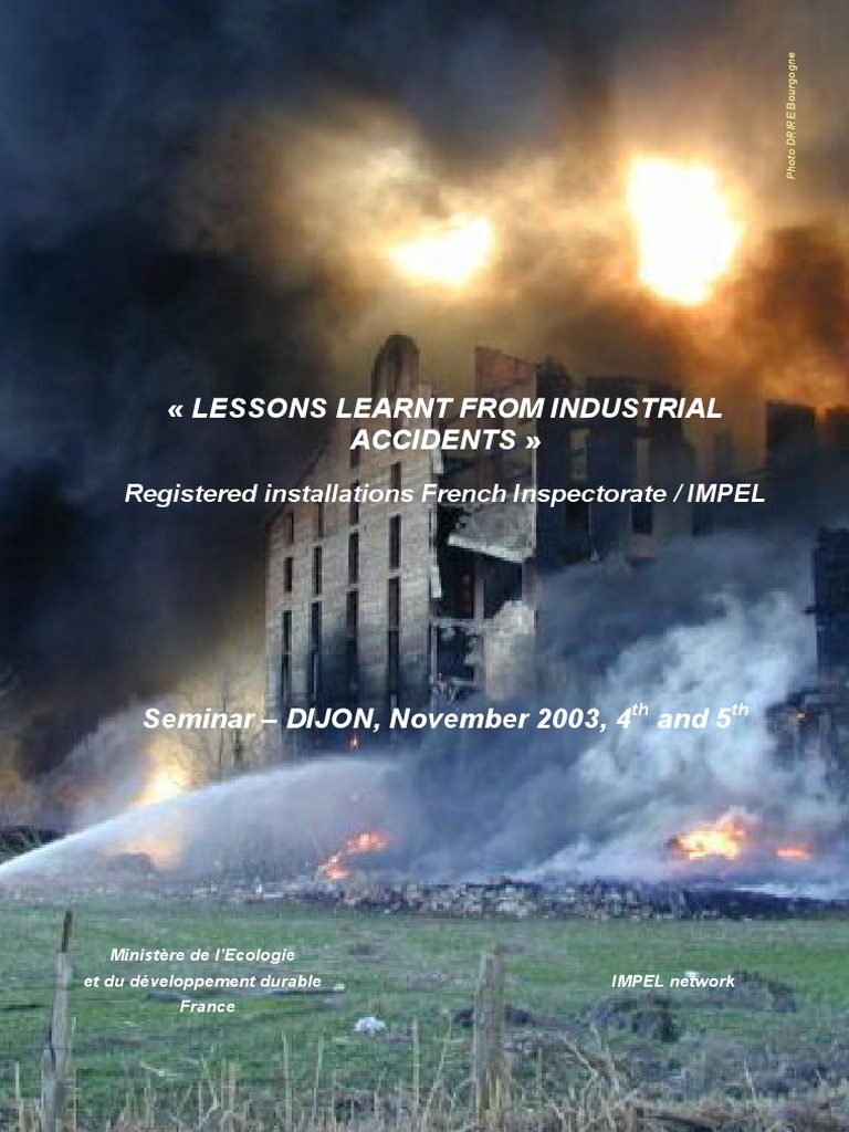 Lessons from Industrial Accidents | PDF | Risk | Occupational Safety ...