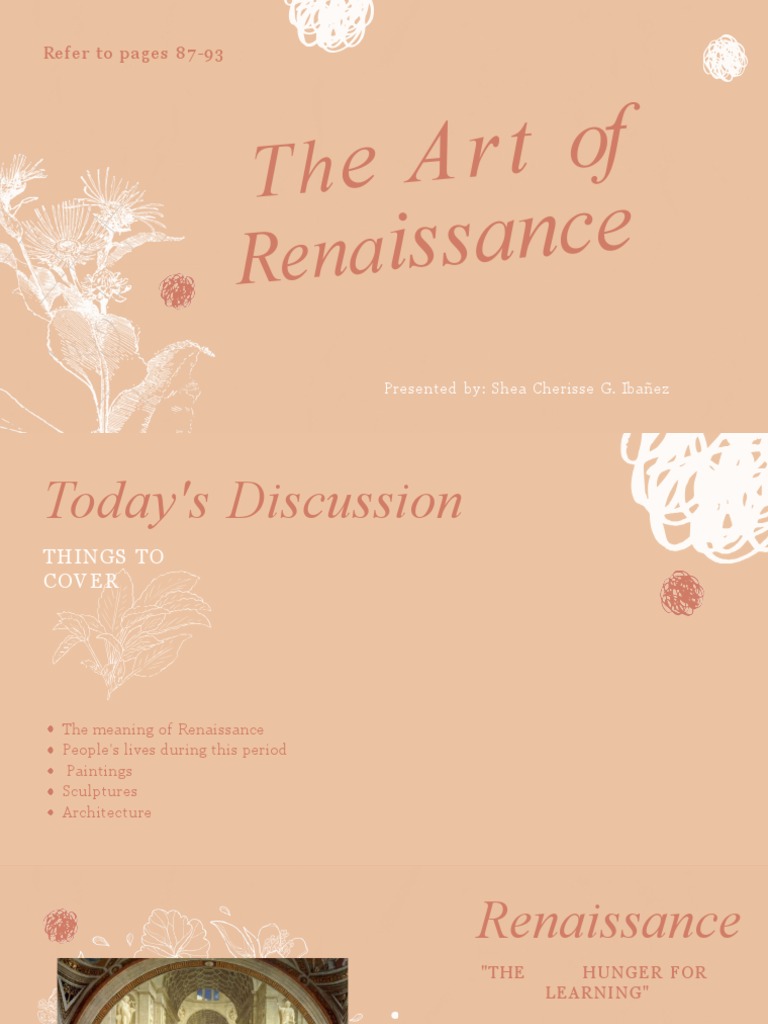 The Art of Renaissance | PDF | Michelangelo | Renaissance