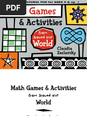 Claudia Zaslavsky) Math Games And Activities From | Pdf | Leisure