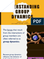 Understanding Group Dynamics