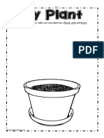 My Plant Worksheet PDF