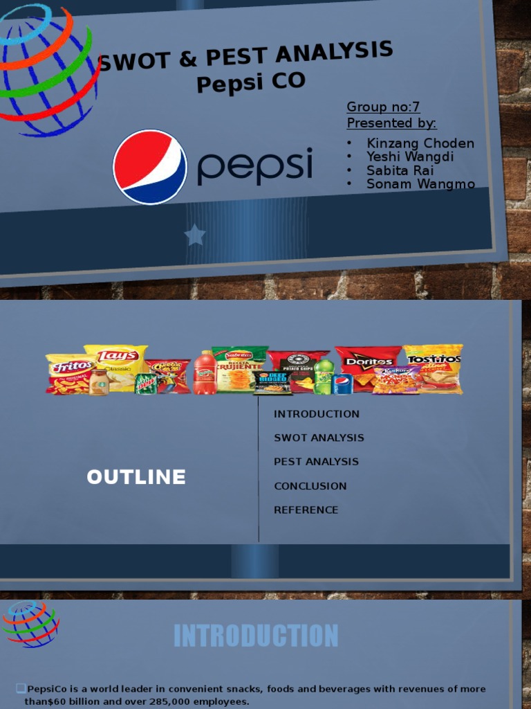 PepsiCo SWOT and PEST Analysis | PDF | Pepsi Co | Business